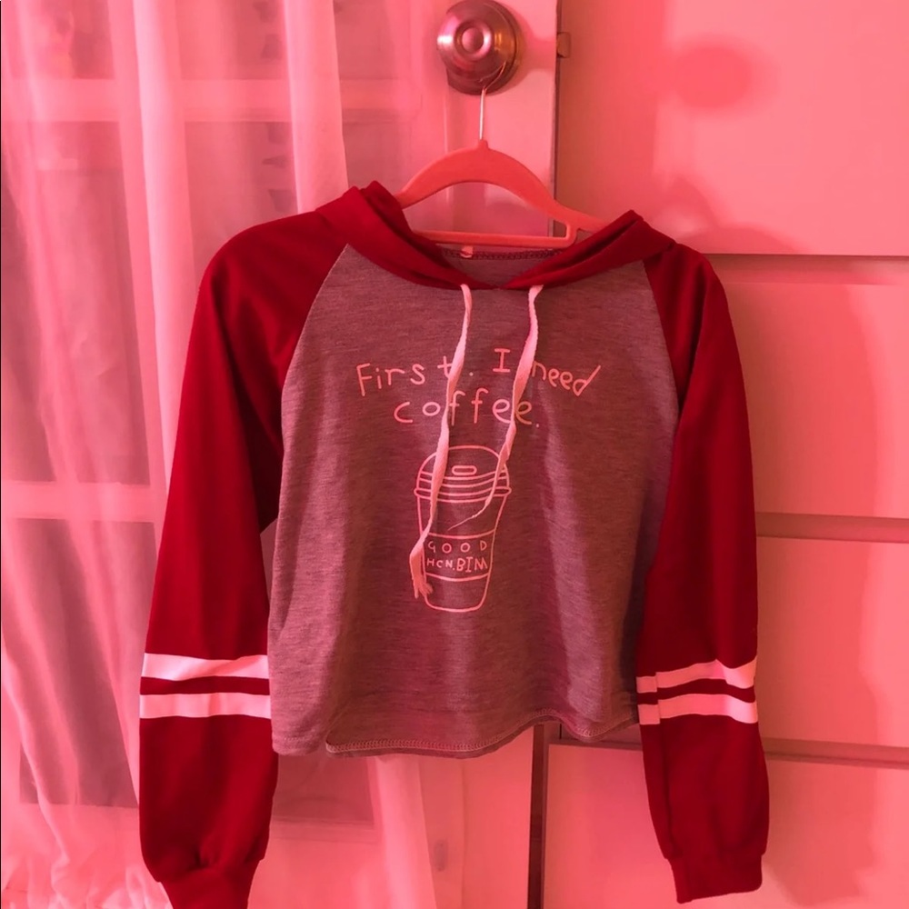 Really cute T-shirt (first I need coffee)